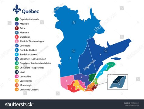 Complete list of the municipalities in Quebec.